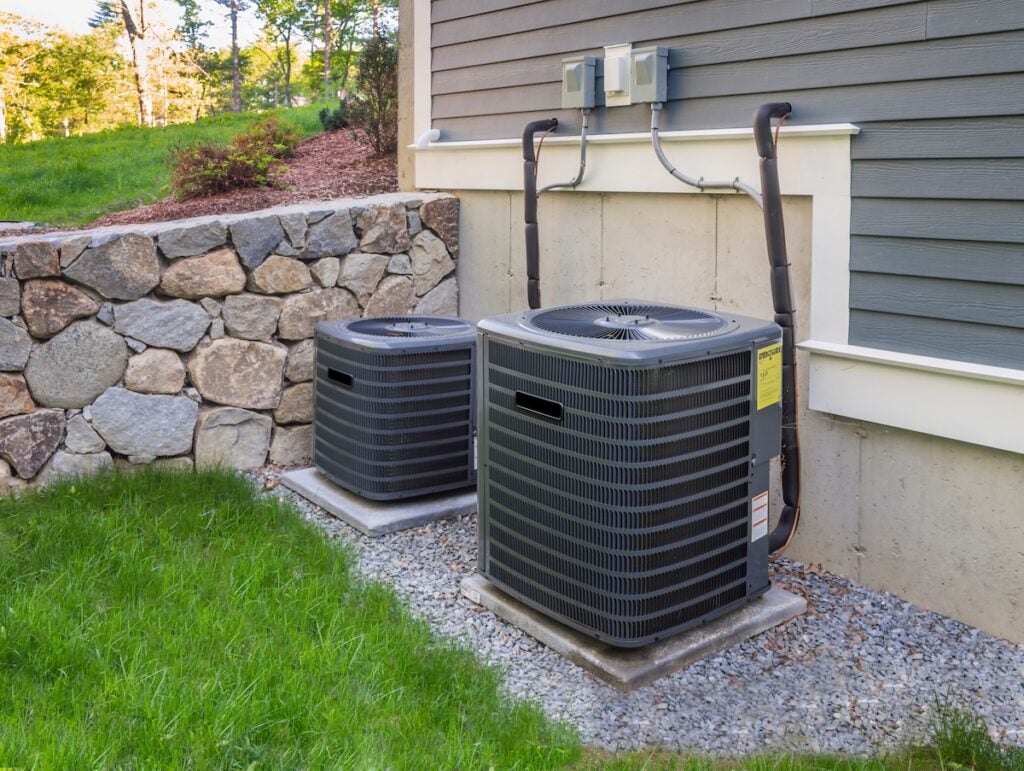 central air installation