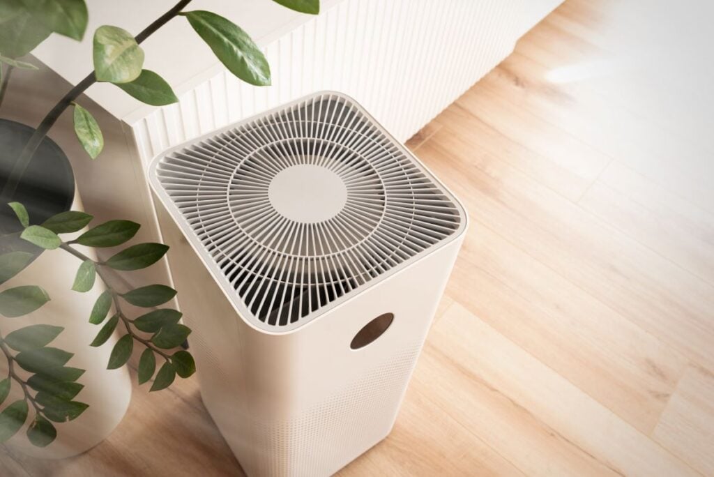 Air purifier, clean and fresh air at home
