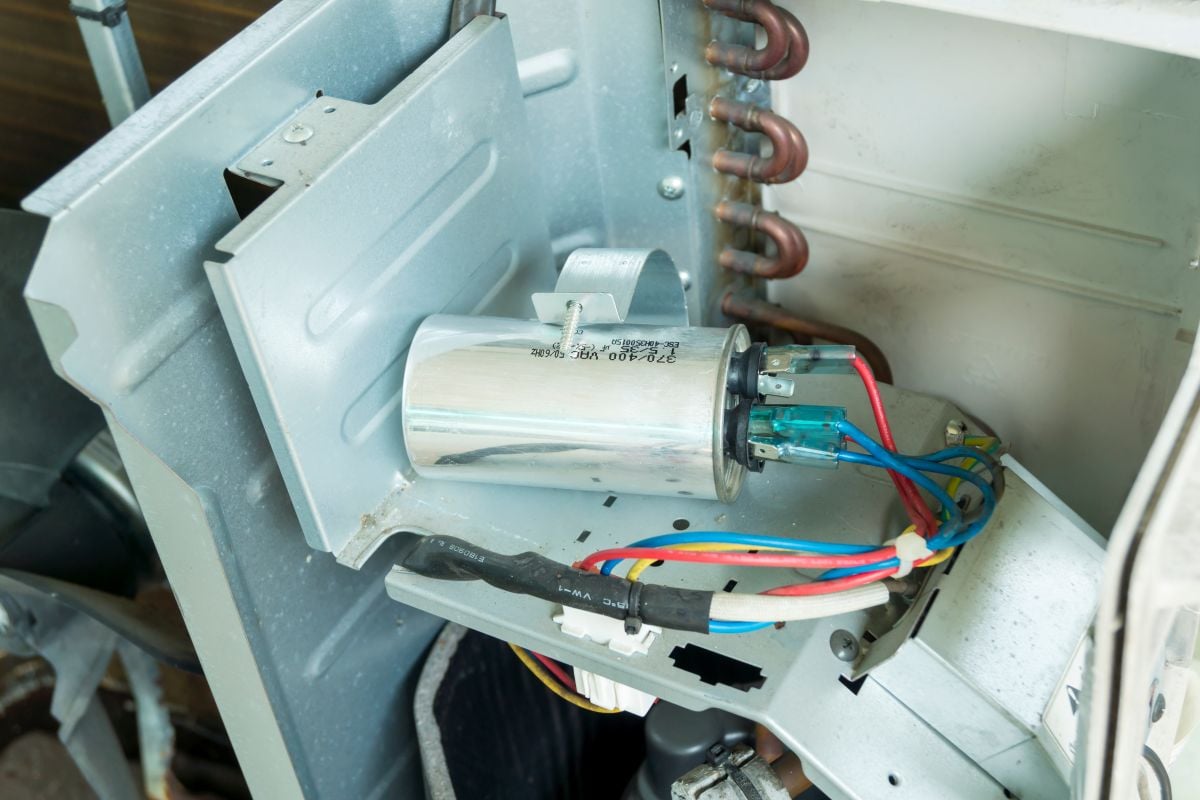Air conditioner capacitor, Checking air compressor capacitor
